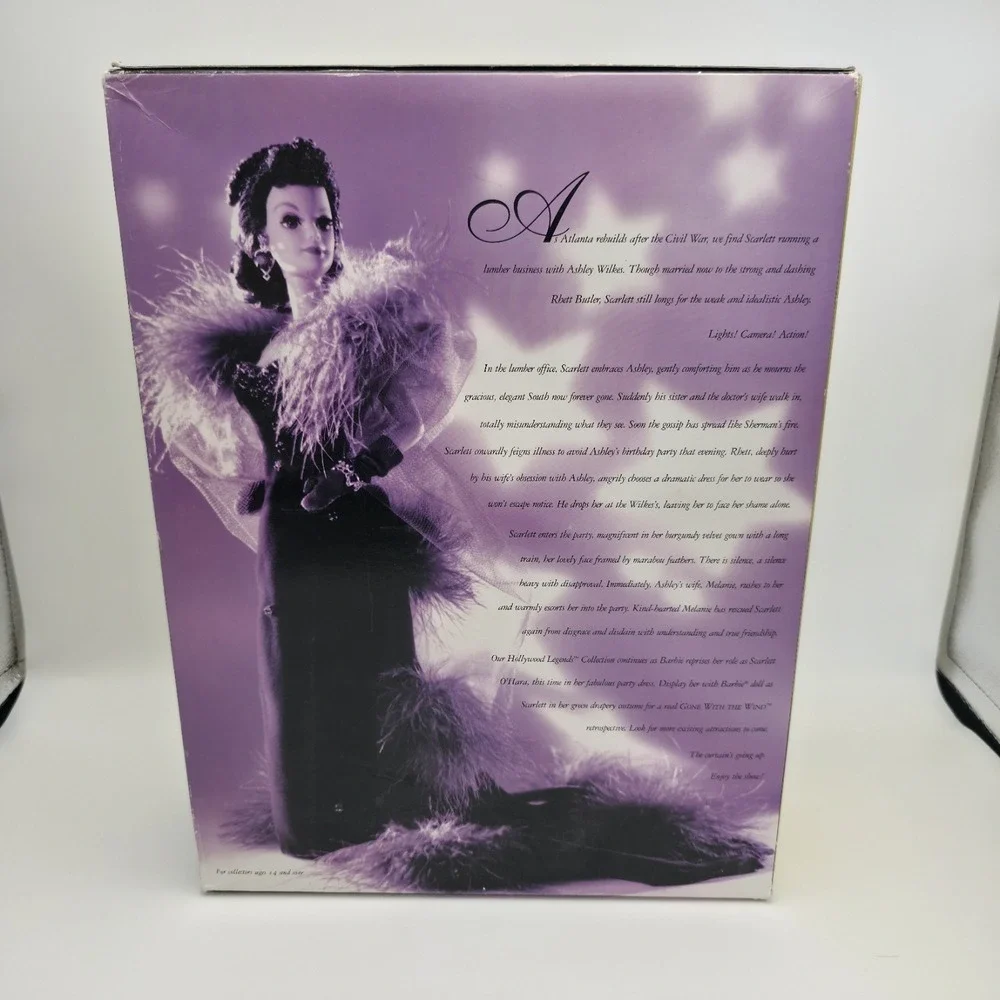 Hollywood Legends Collection Barbie Doll As Scarlett O'Hara Mattel, 1994, NRFB